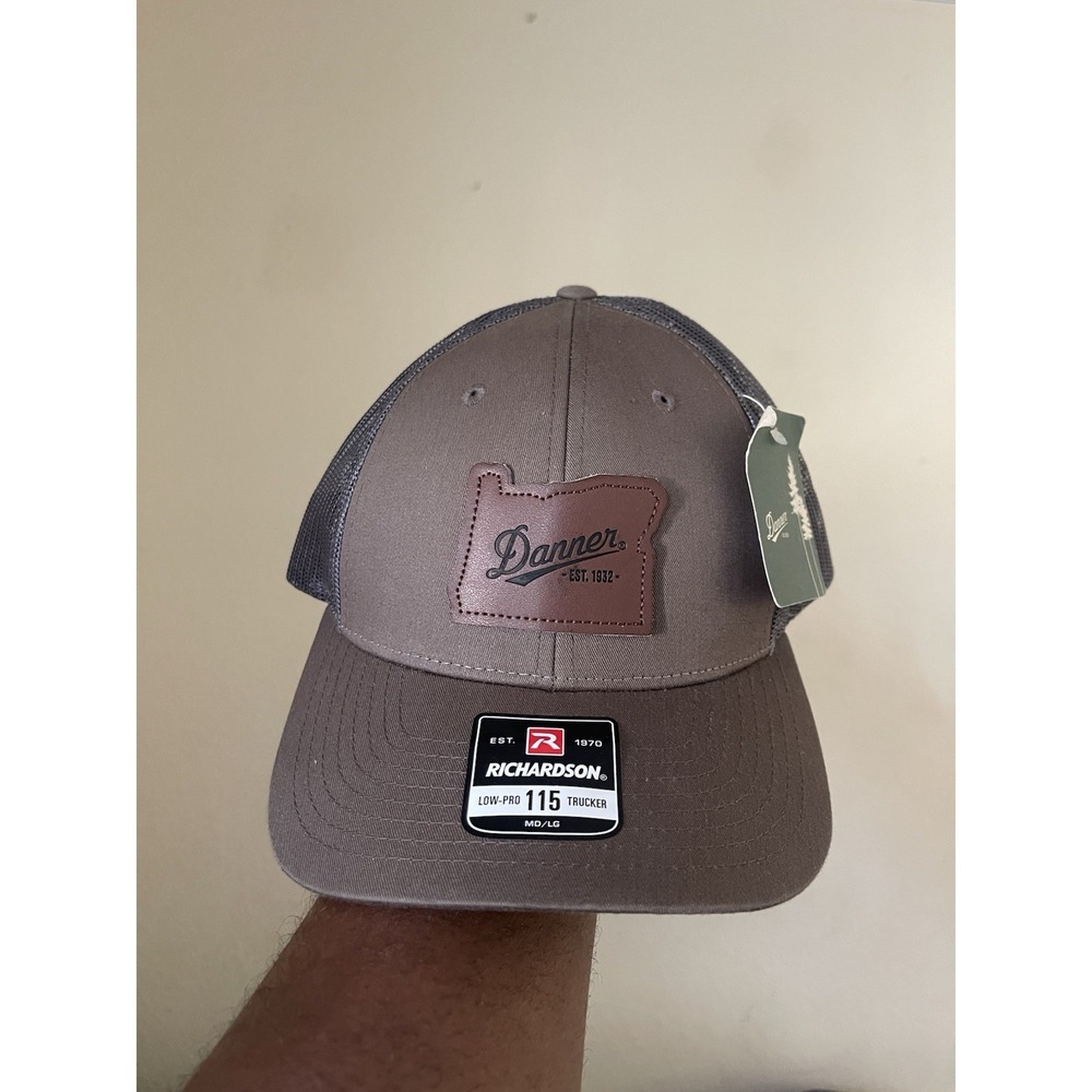 Danner Oregon Patch Trucker Cap Brown 90628 BRAND NEW WITH ORIGINAL TAGS